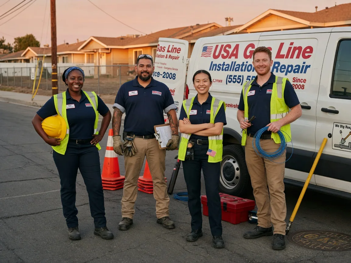 Gas Line Installation company in Andover, MN